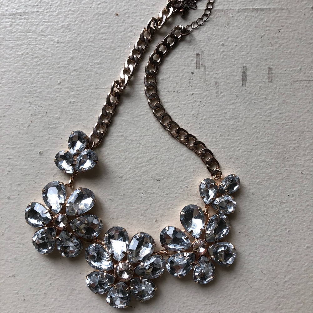 Flower Statement Necklace